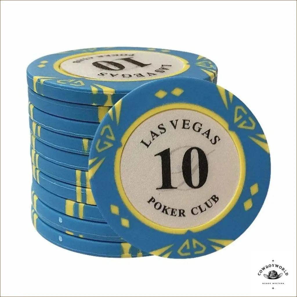 Lots de Jetons de Poker - Cowboy World