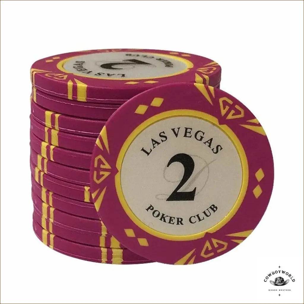 Lots de Jetons de Poker - Cowboy World