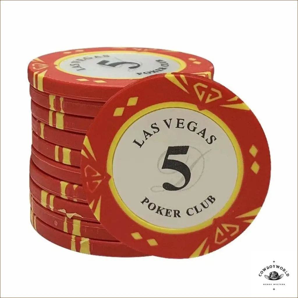 Lots de Jetons de Poker - Cowboy World