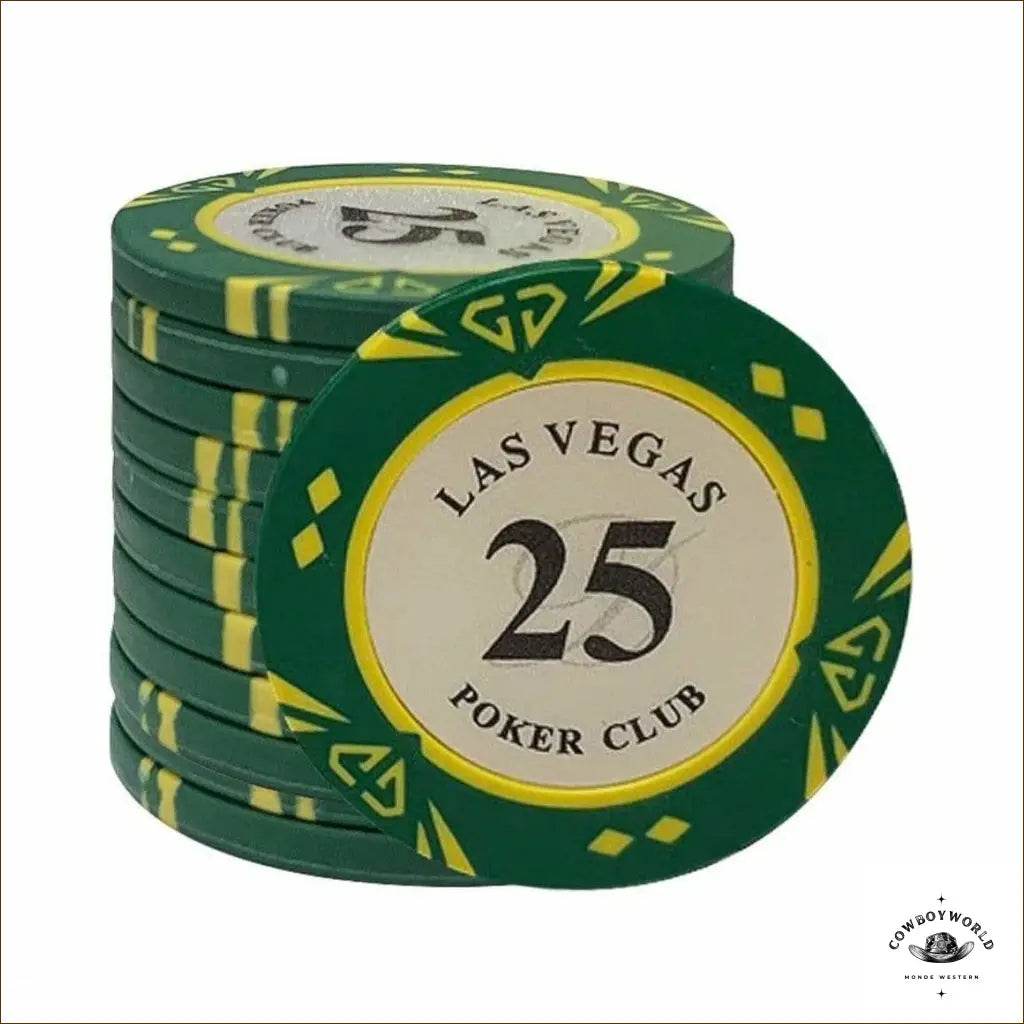 Lots de Jetons de Poker - Cowboy World