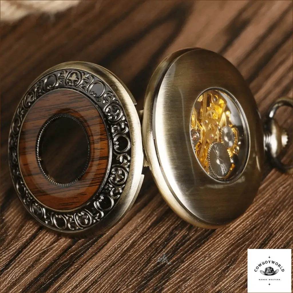 Montre à Gousset de Luxe - Cowboy World