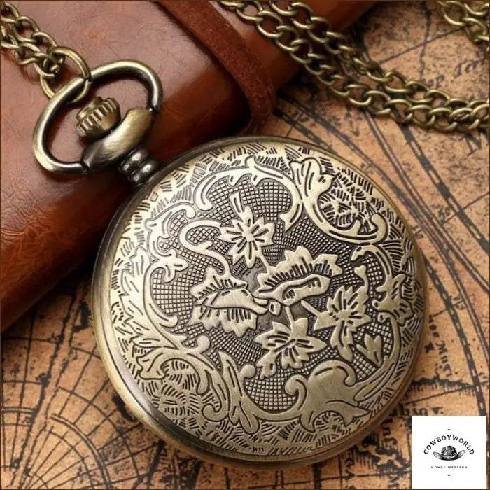 Montre à Gousset Femme Bijou - Cowboy World
