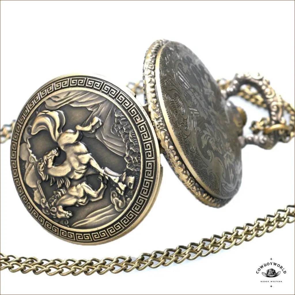 Montre à Gousset Femme Collier - Cowboy World