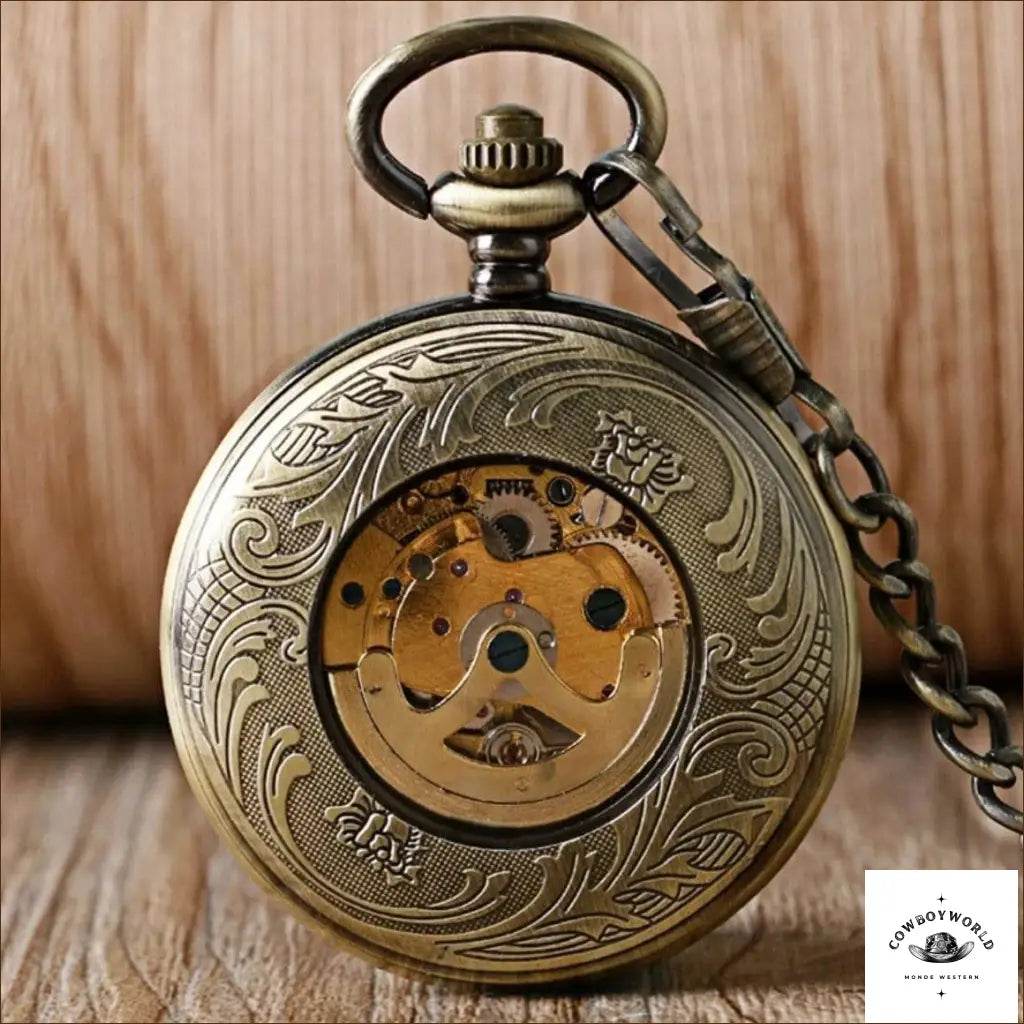 Montre à Gousset Homme - Cowboy World