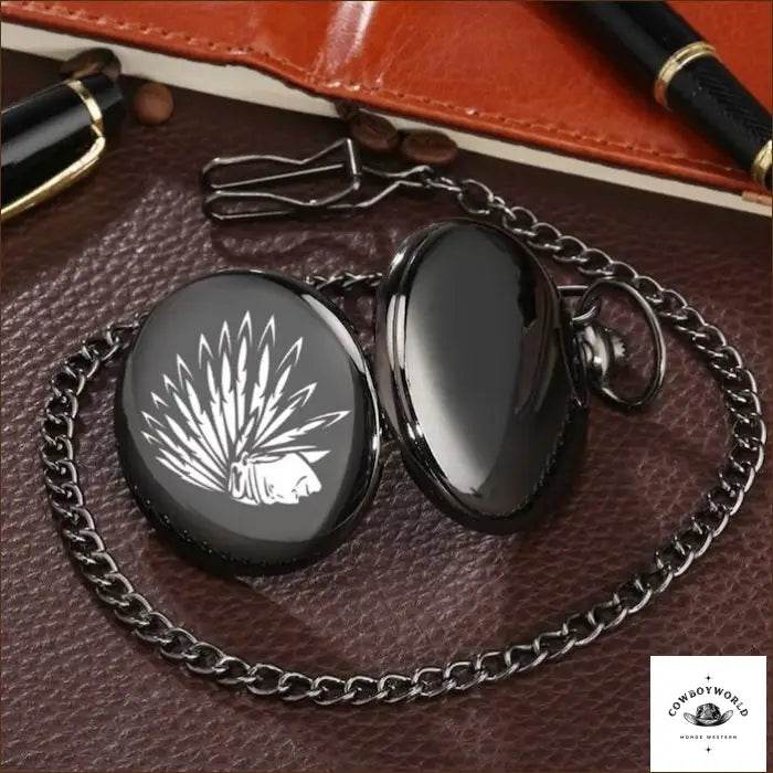 Montre à Gousset Homme Quartz - Cowboy World