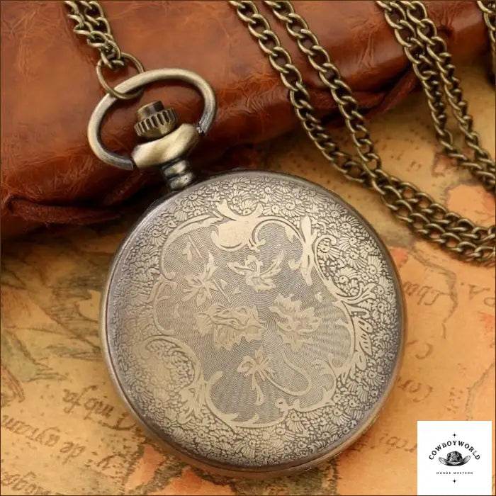 Montre à Gousset à l'Ancienne - Cowboy World