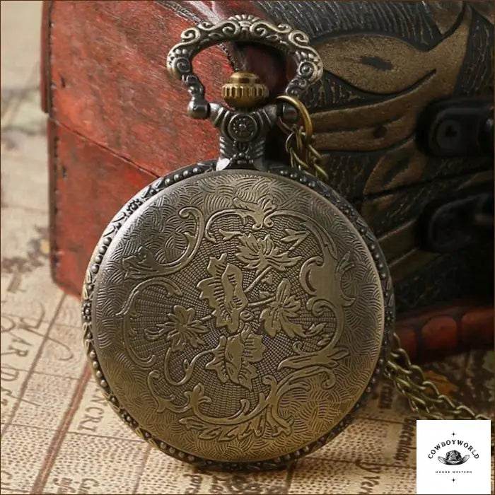 Montre à Gousset Masculin - Cowboy World