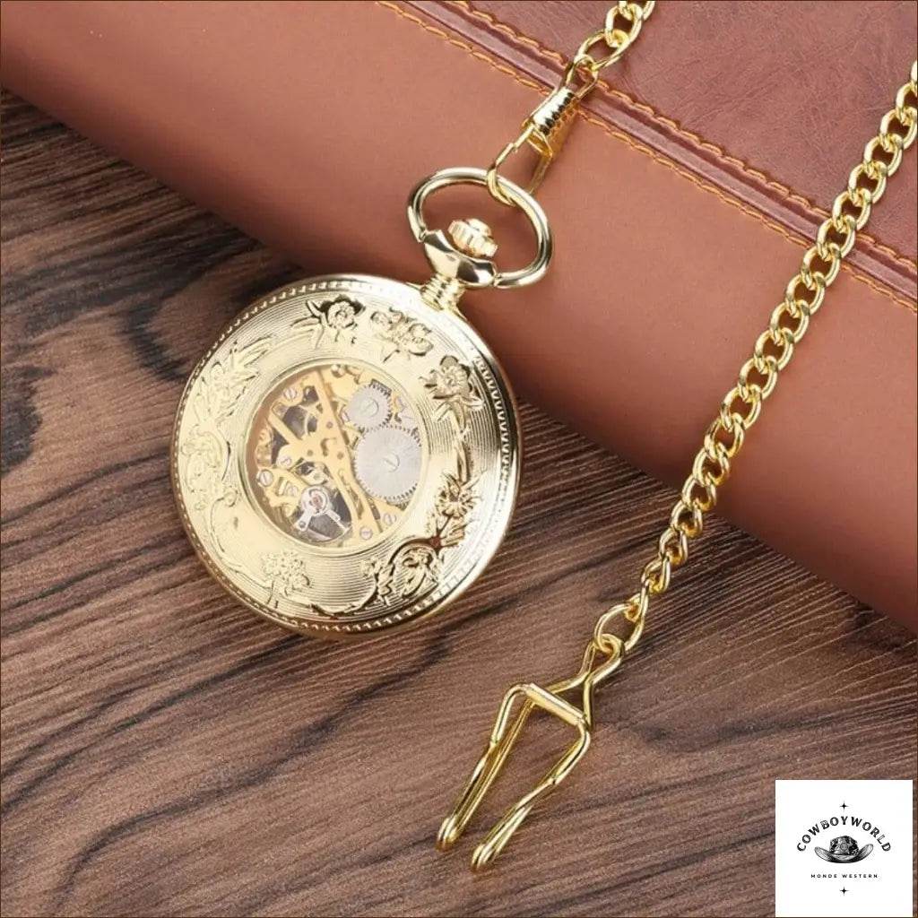 Montre à Gousset Mécanique - Cowboy World