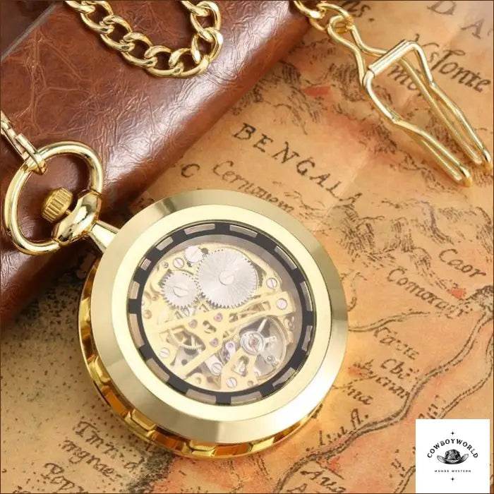 Montre à Gousset Mécanique Neuve - Cowboy World