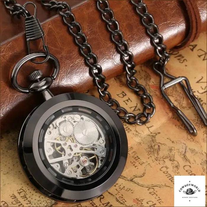 Montre à Gousset Moderne Homme - Cowboy World
