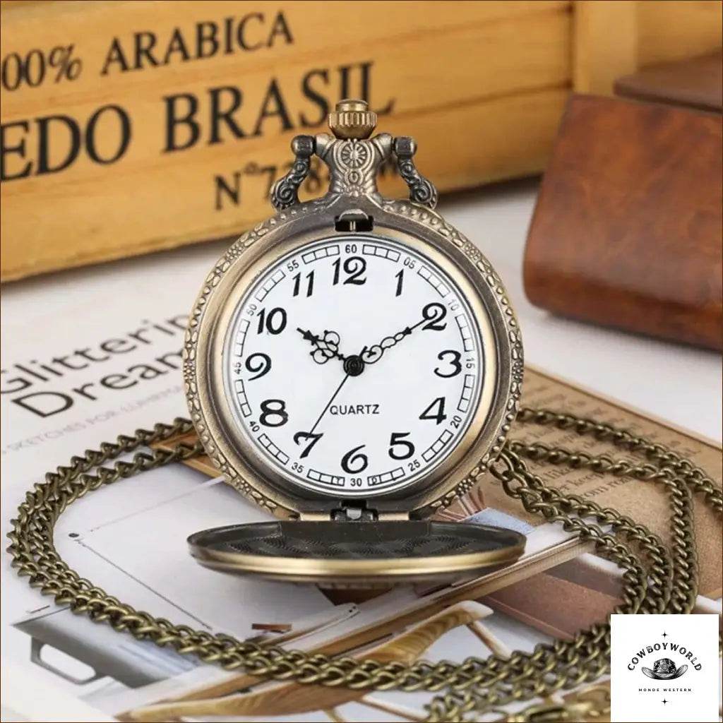 Montre à Gousset Ours - Cowboy World
