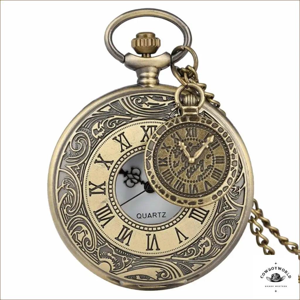 Montre à Gousset Poche - Cowboy World