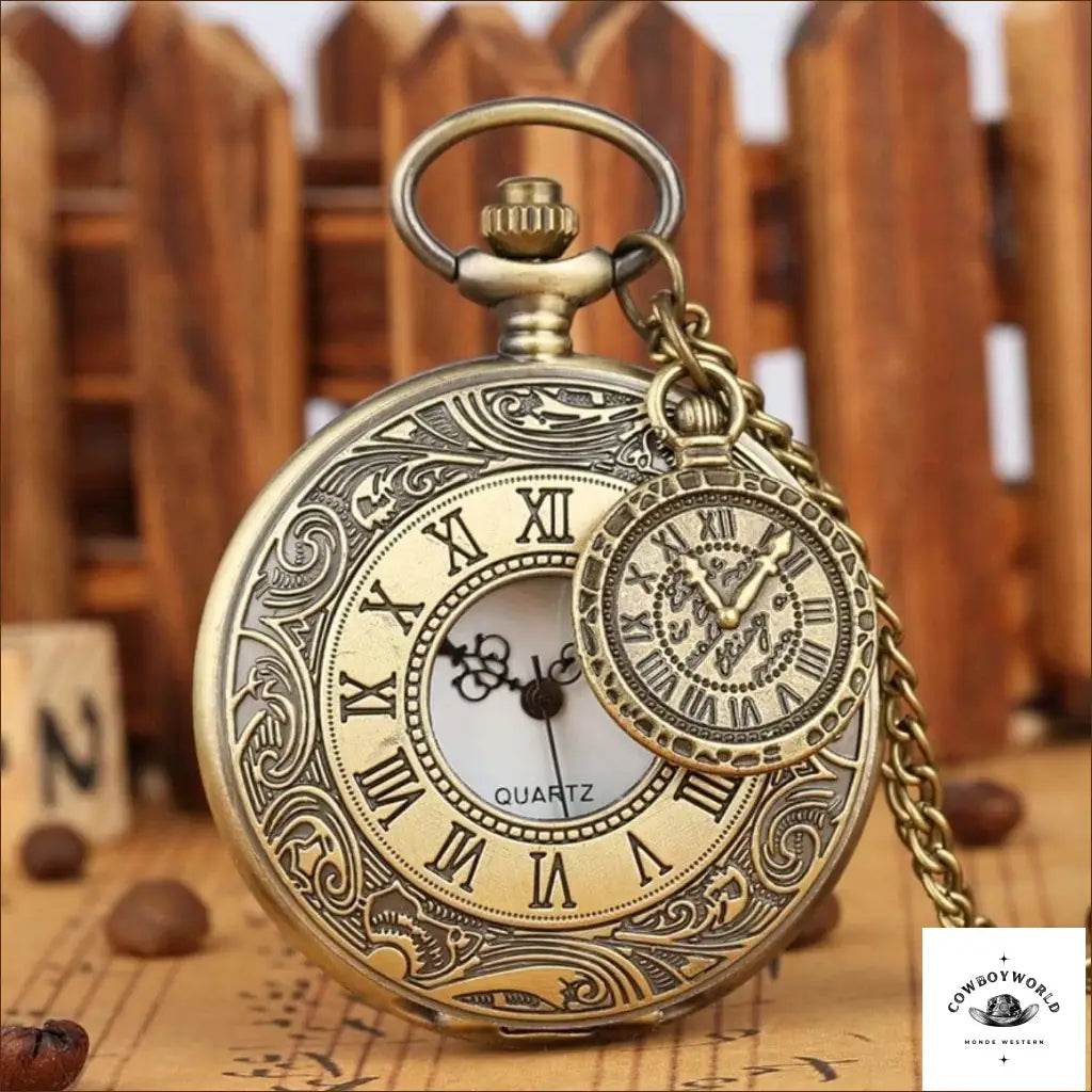 Montre à Gousset Poche - Cowboy World