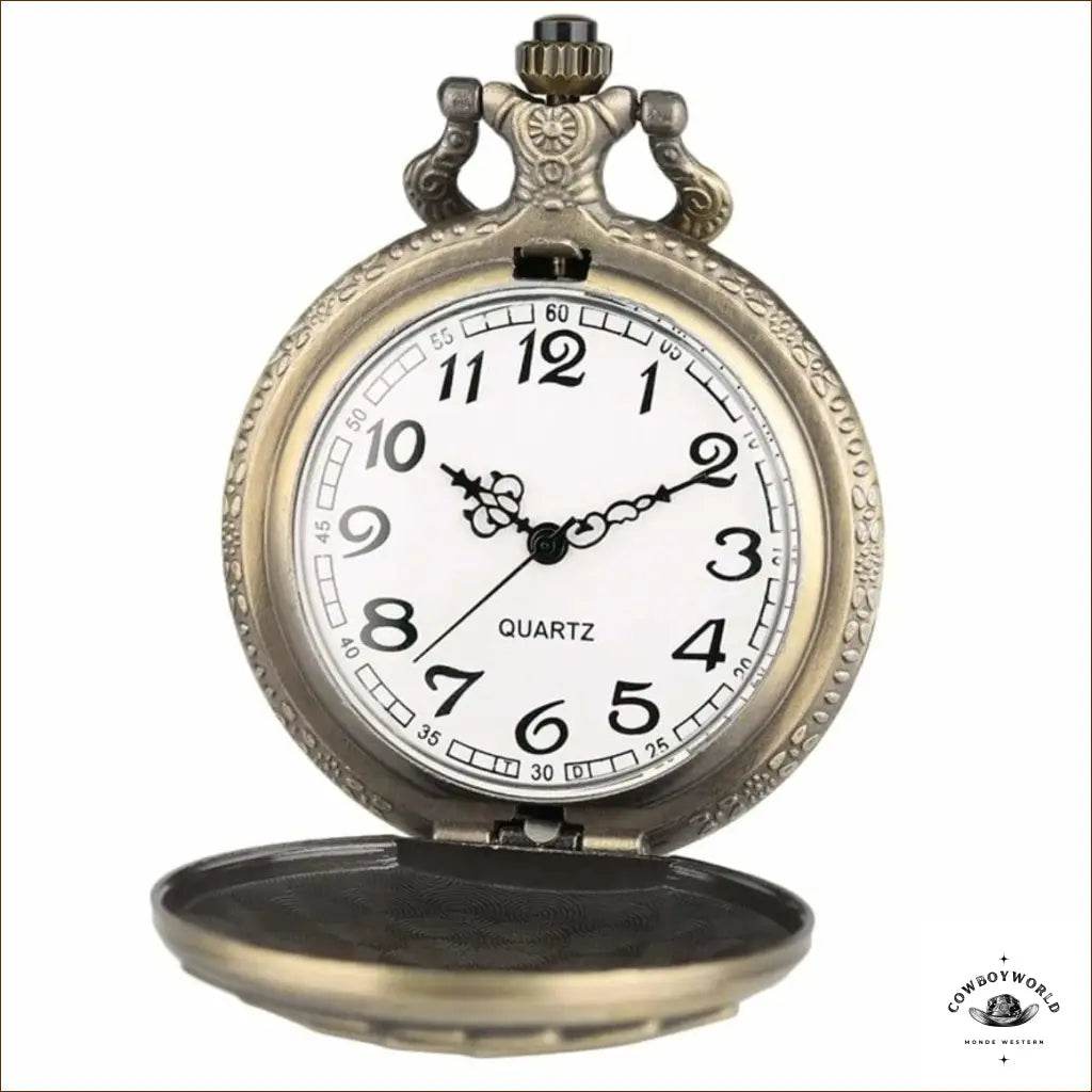 Montre à Gousset Poker - Cowboy World