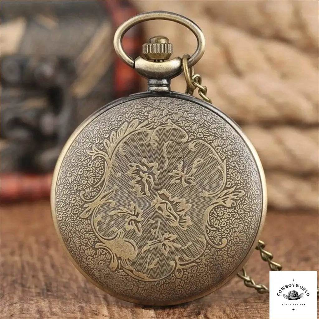 Montre à Gousset Signe Zodiaque - Cowboy World