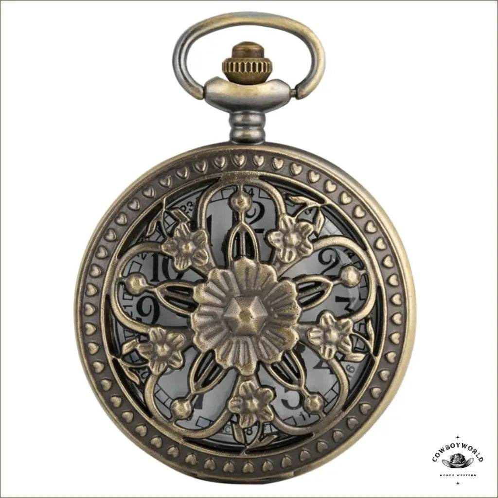 Montre à Gousset Stylisée - Cowboy World