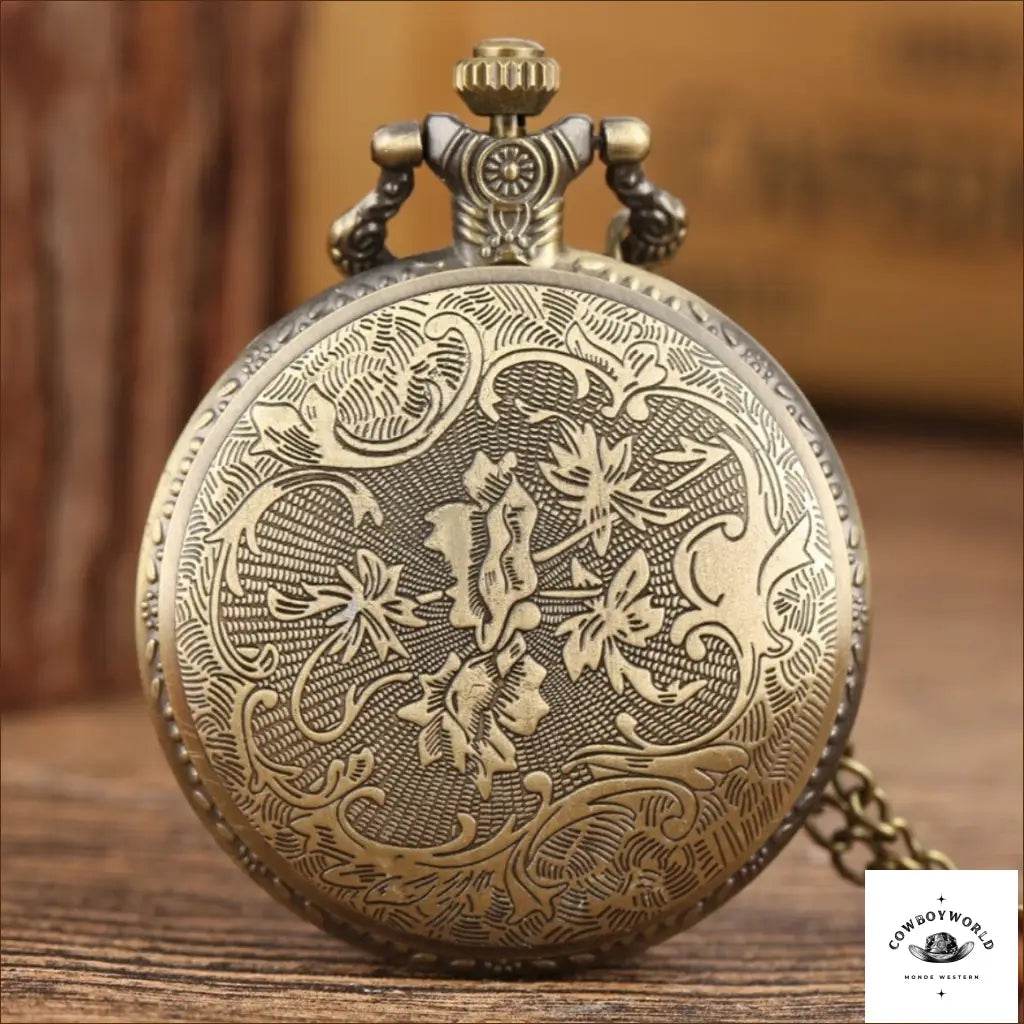 Montre à Gousset Taureau - Cowboy World