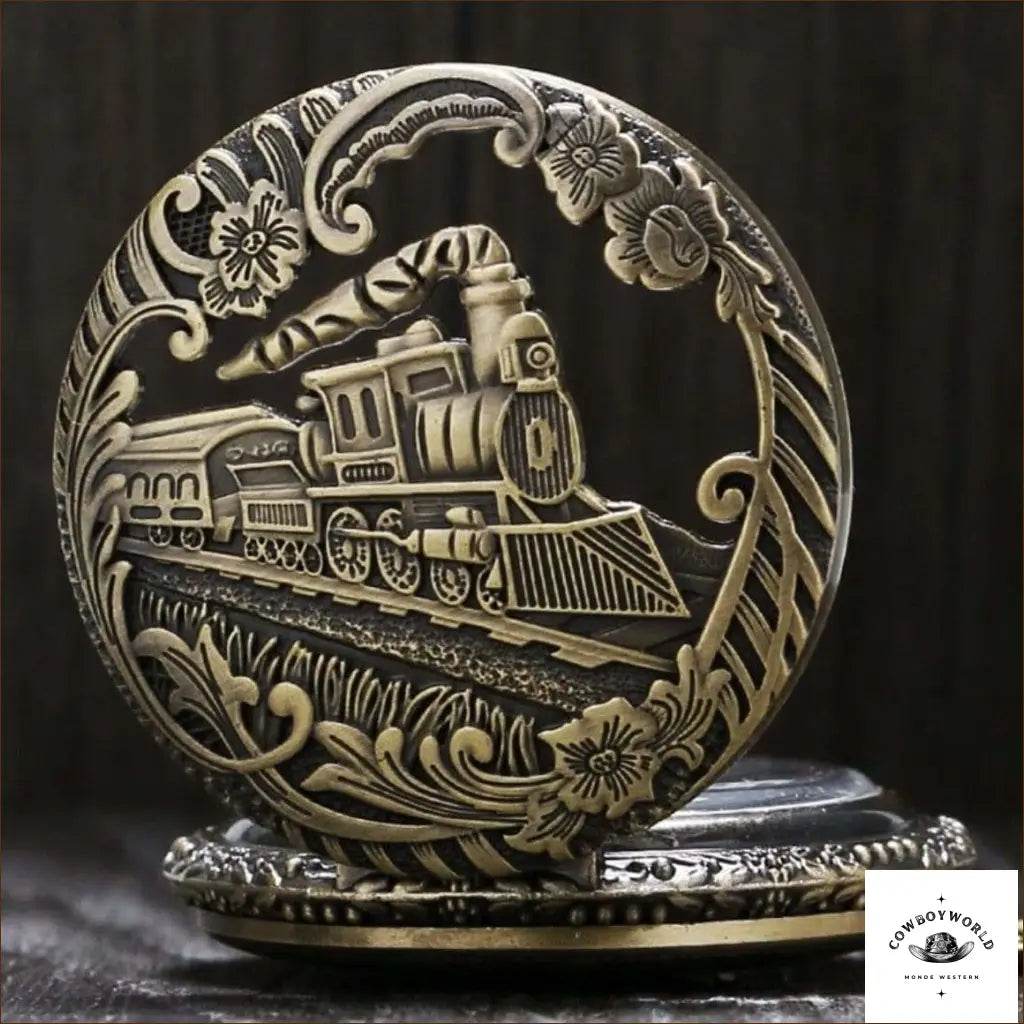 Montre à Gousset Vintage - Cowboy World