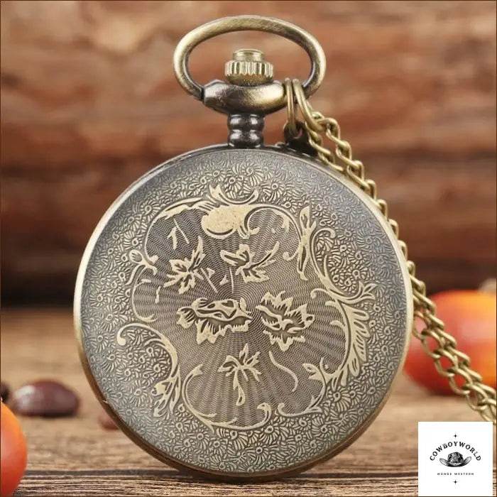 Montre à Gousset Vintage Femme - Cowboy World