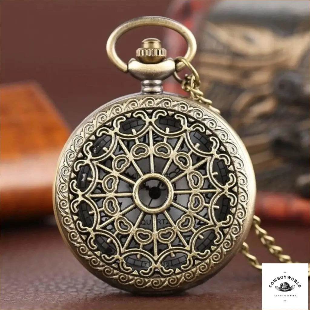 Montre de Poche Femme - Cowboy World