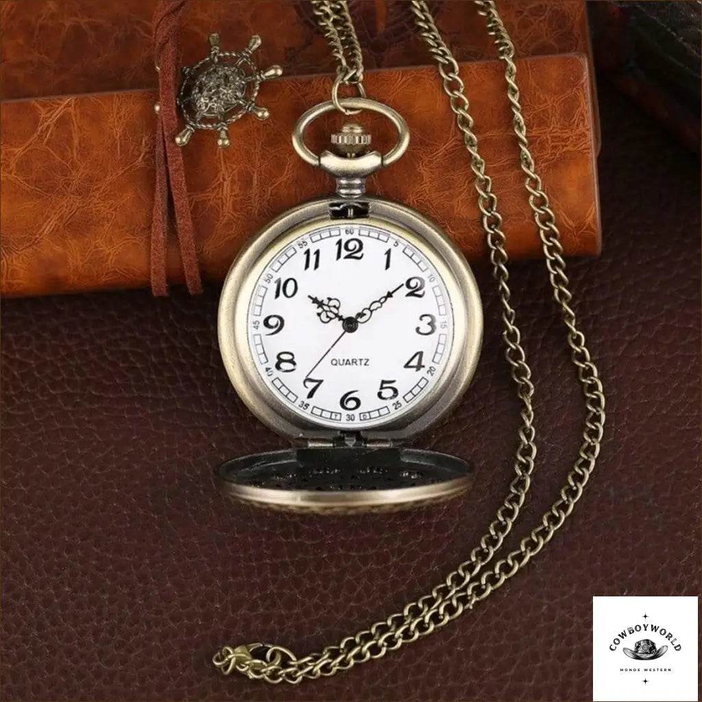 Montre de Poche Femme - Cowboy World