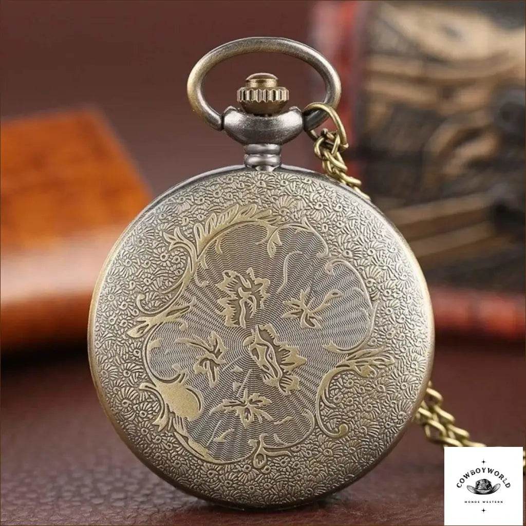 Montre de Poche Femme - Cowboy World