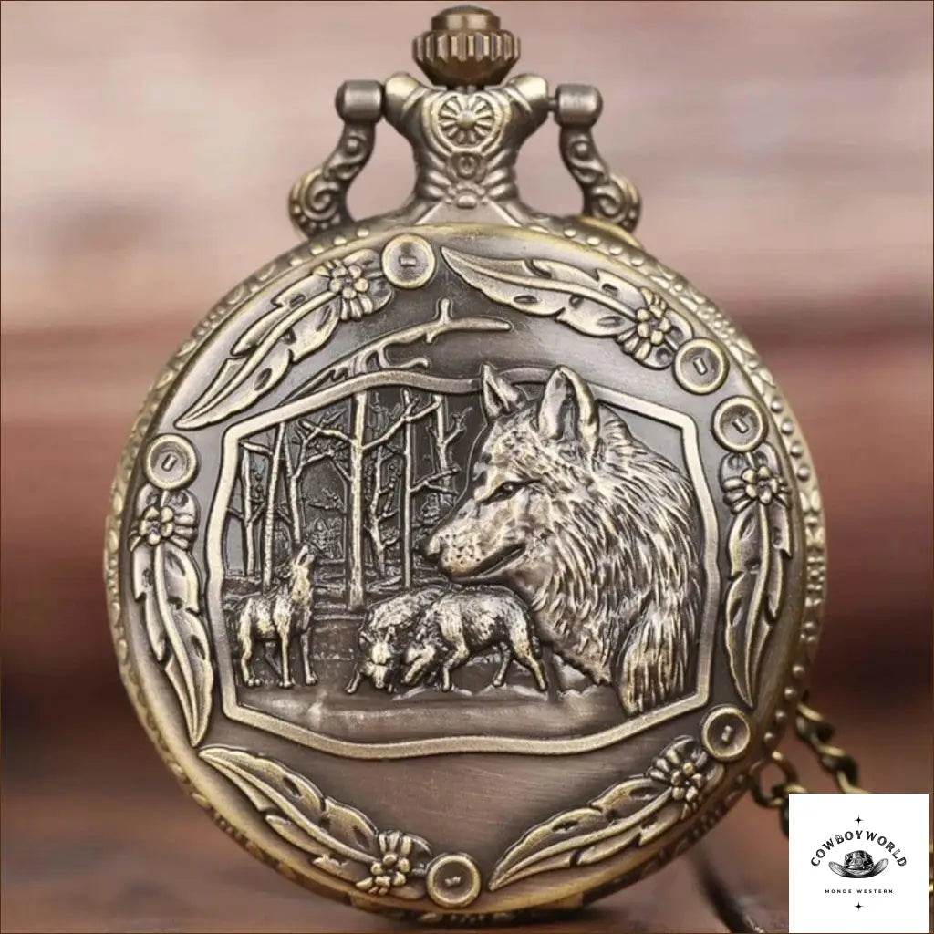 Montre de Poche Homme - Cowboy World