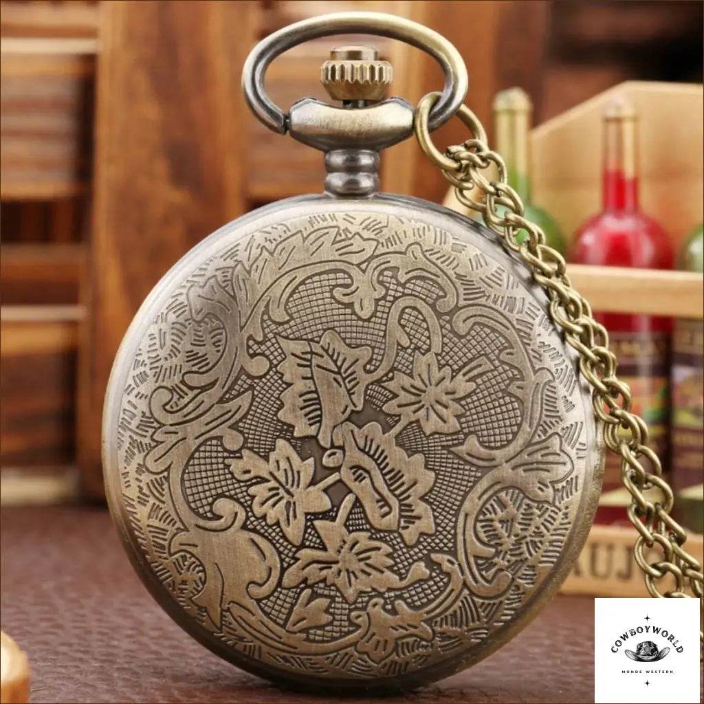 Montre de Poche Pliable - Cowboy World