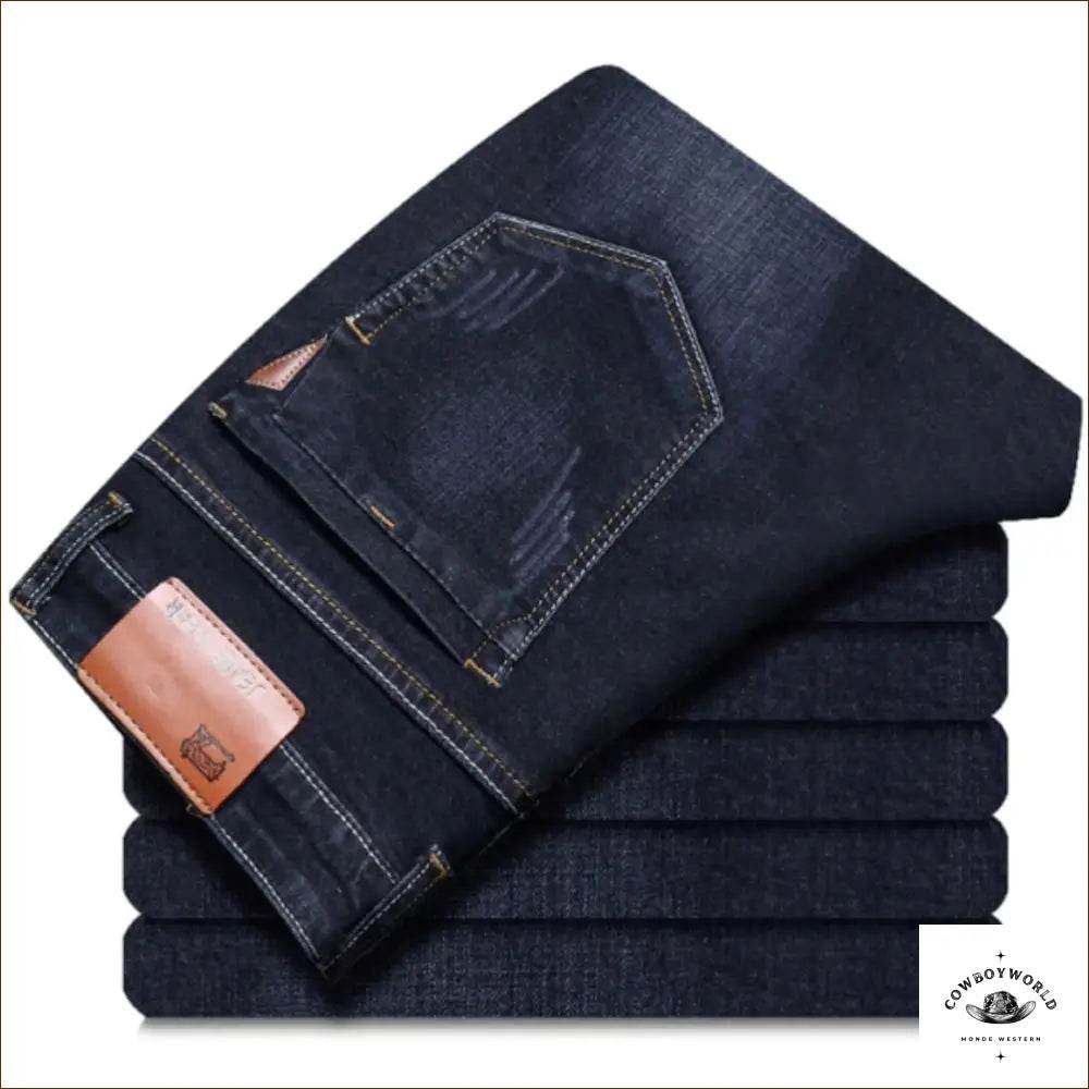 Pantalon Noir Western - Cowboy World