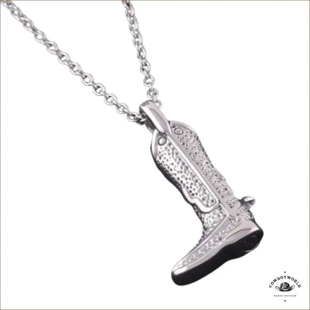 Pendentif Botte de Cowboy - Cowboy World