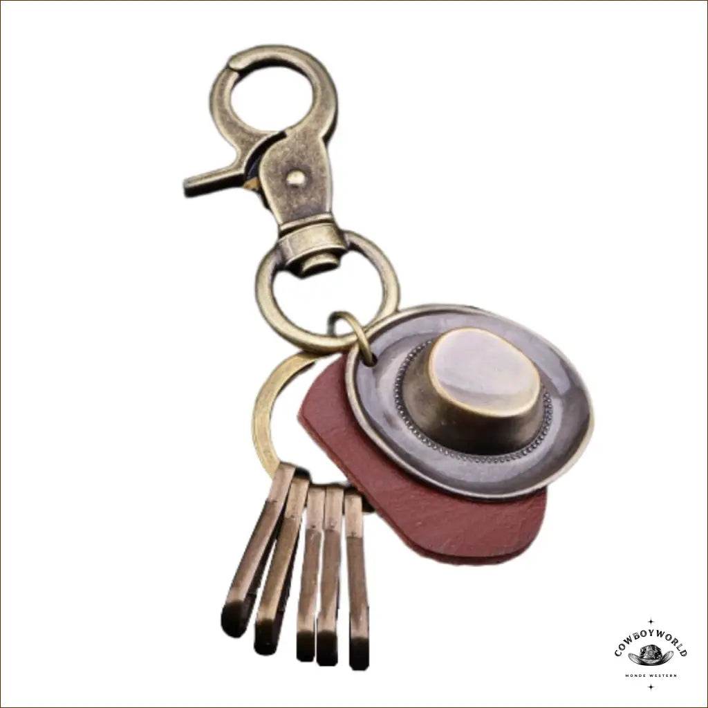 Porte-Clef Chapeau Western - Cowboy World