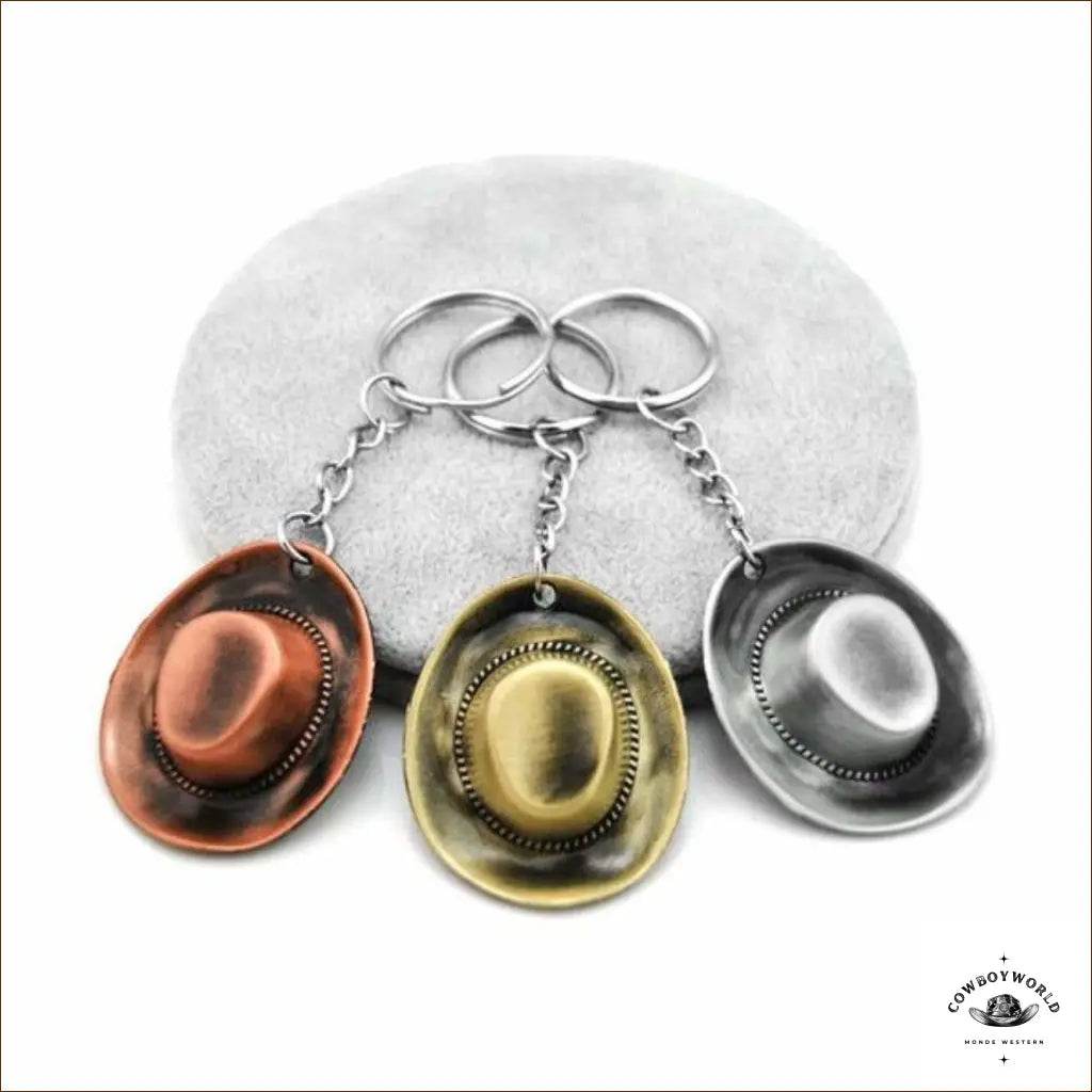 Porte-Clef Western Chapeau de Cowboy - Cowboy World