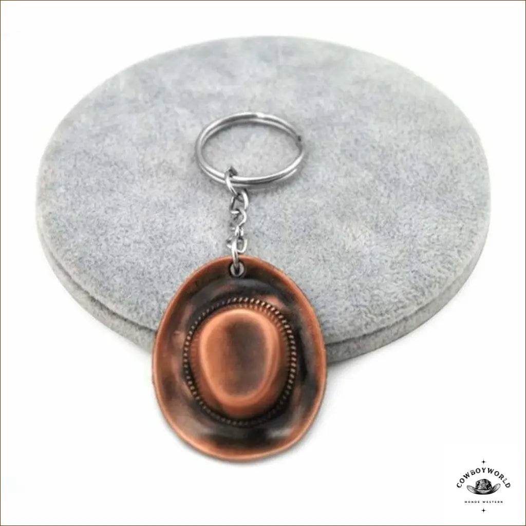 Porte-Clef Western Chapeau de Cowboy - Cowboy World