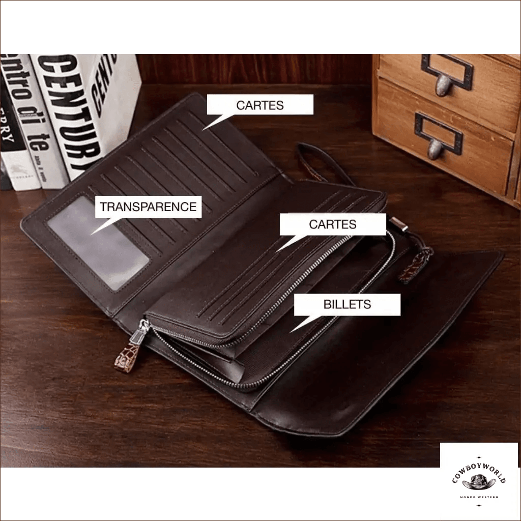 Portefeuille Western - Cowboy World