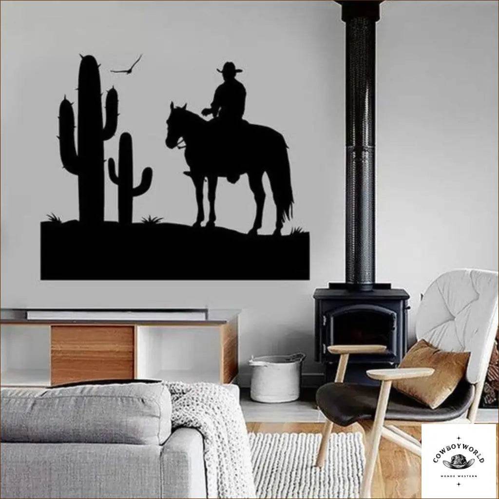 Poster Mural Far West Cowboy - Cowboy World