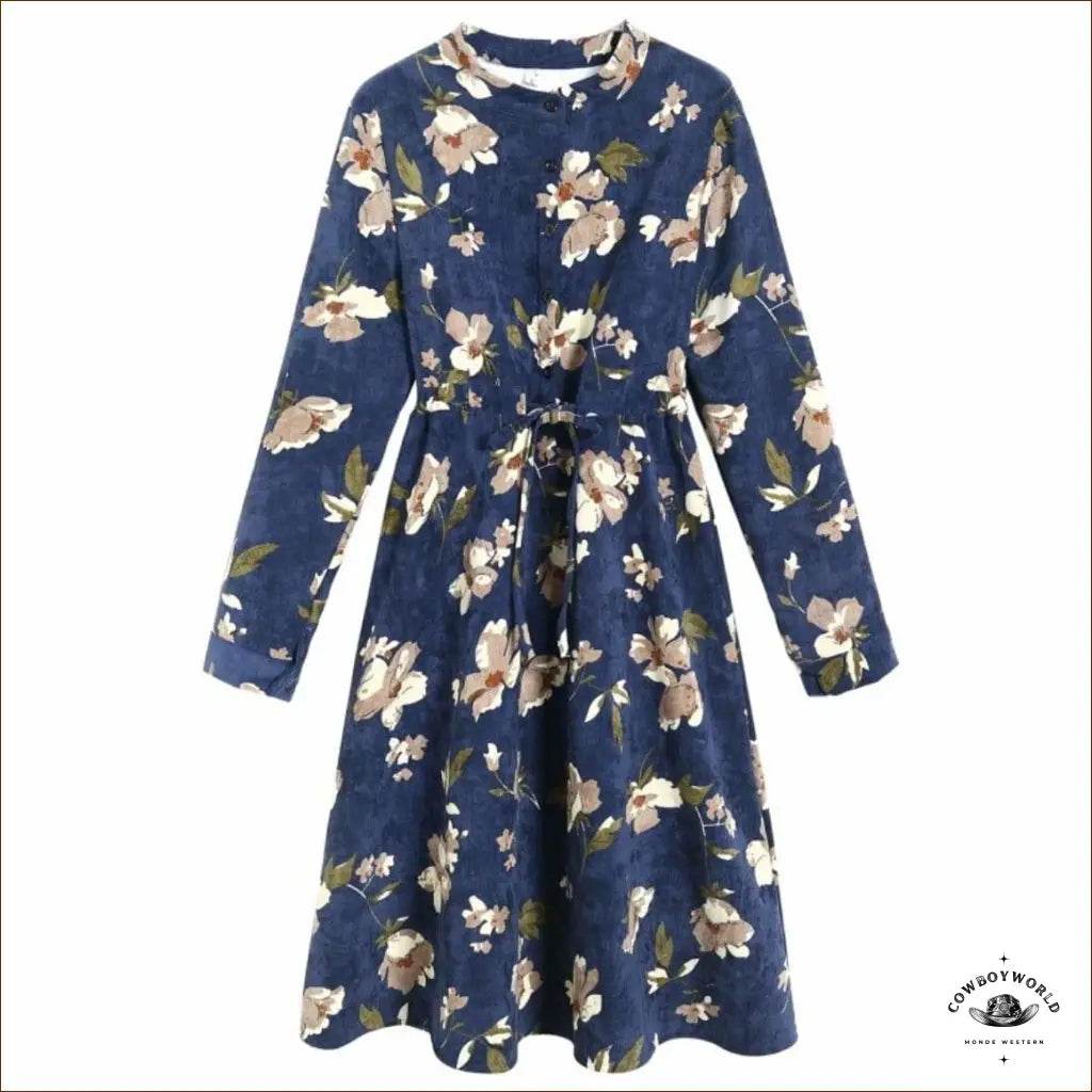 Robe Country Western à Fleurs - Cowboy World