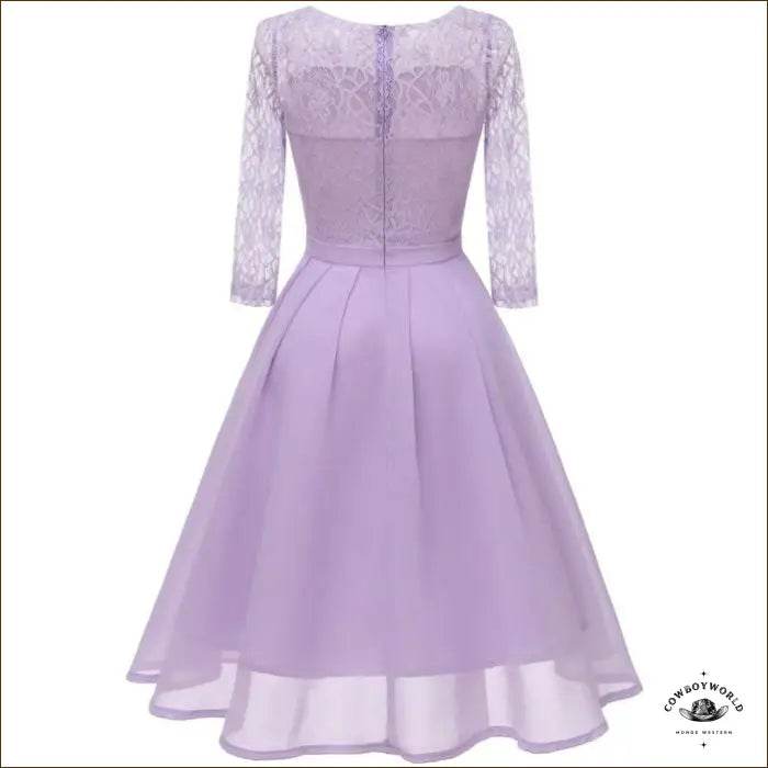 Robe de Demoiselle d'Honneur Thème Western - Cowboy World