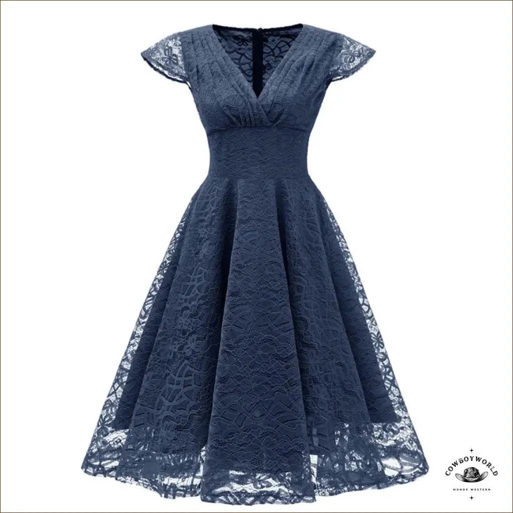 Robe de Soirée Cowboy Grande Taille - Cowboy World