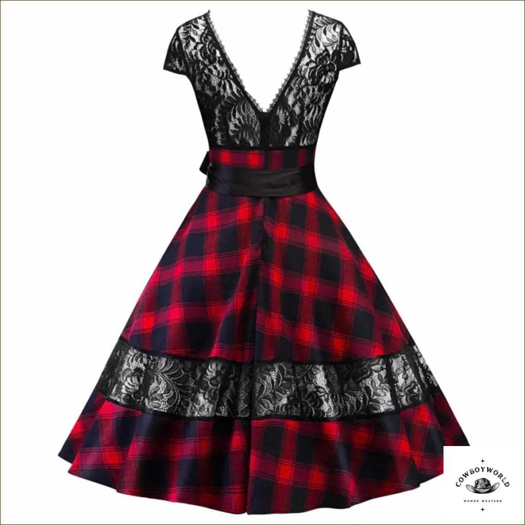 Robe Femme Cabaret Western - Cowboy World
