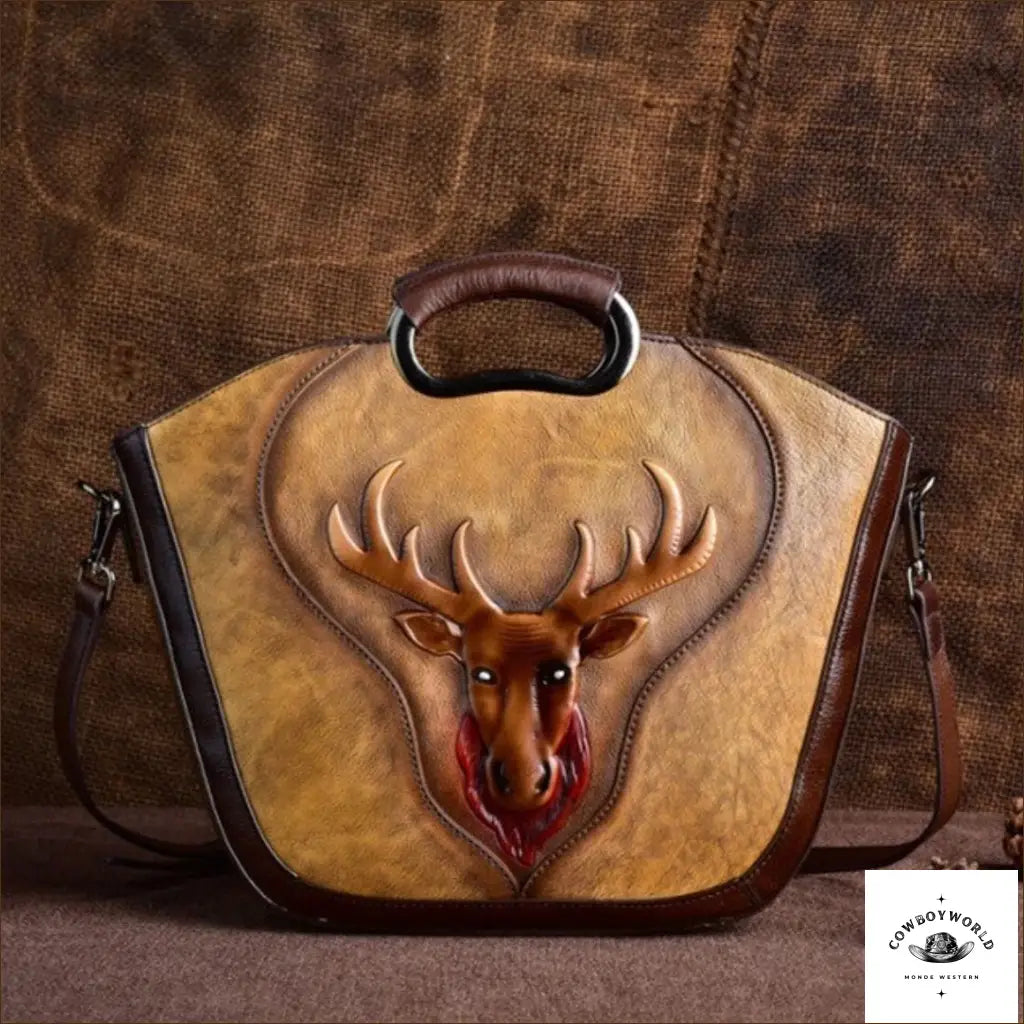 Sac Bandoulière Avec Cerf