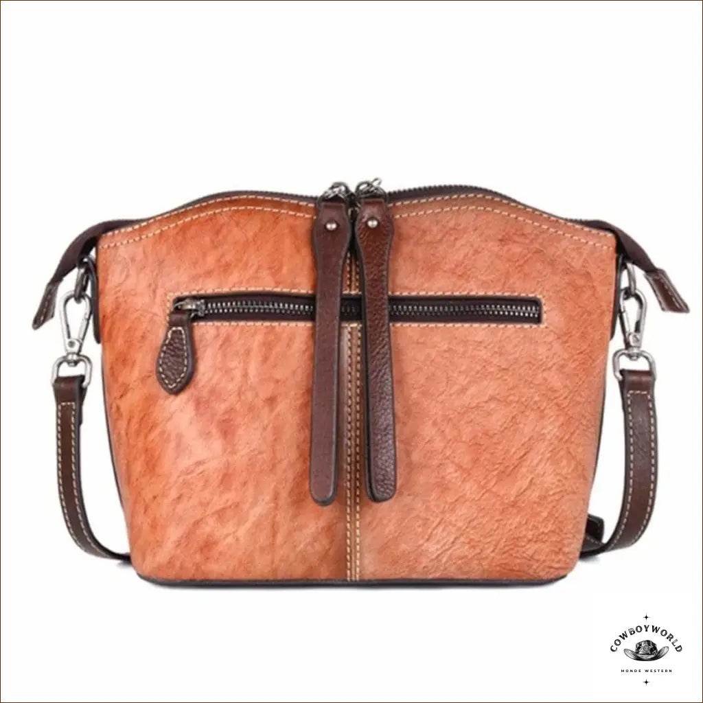 Sac Fleur en Cuir - Cowboy World