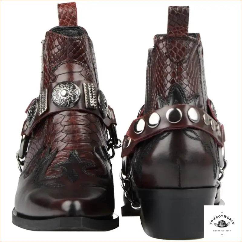 Santiags Basses Femme - Cowboy World