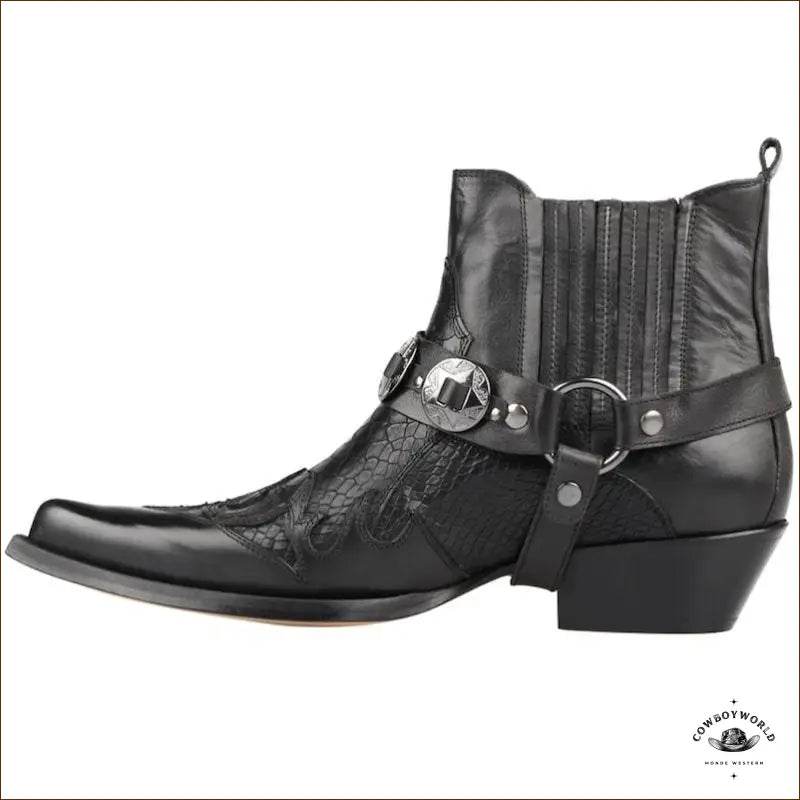 Santiags Basses Pour Homme - Cowboy World