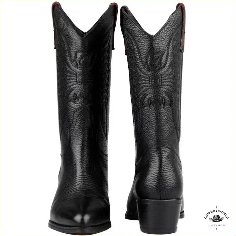Santiags Femme Cuir - Cowboy World