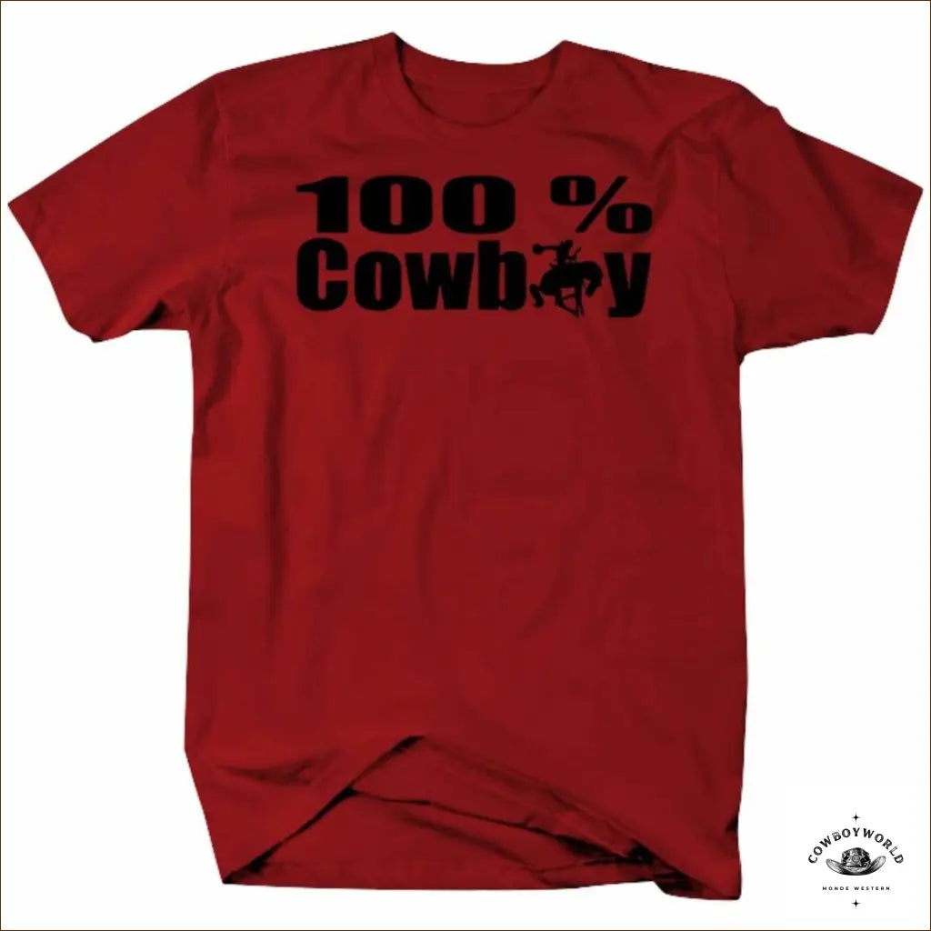 T-Shirt 100% Cowboy