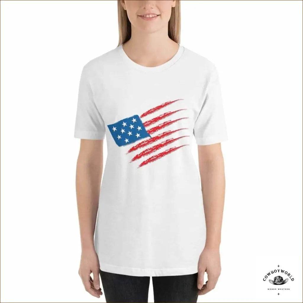 T-Shirt Américain Country - Cowboy World