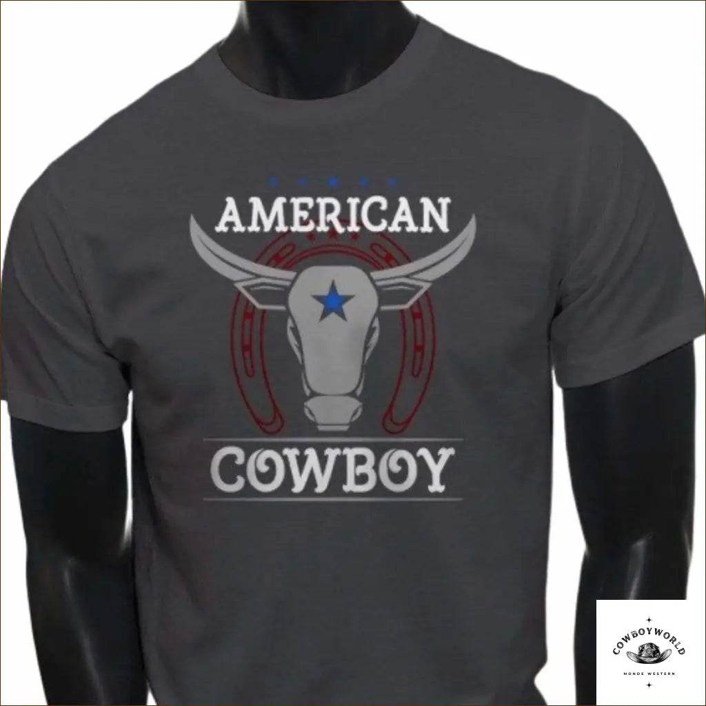 T-Shirt American Cowboy - Cowboy World