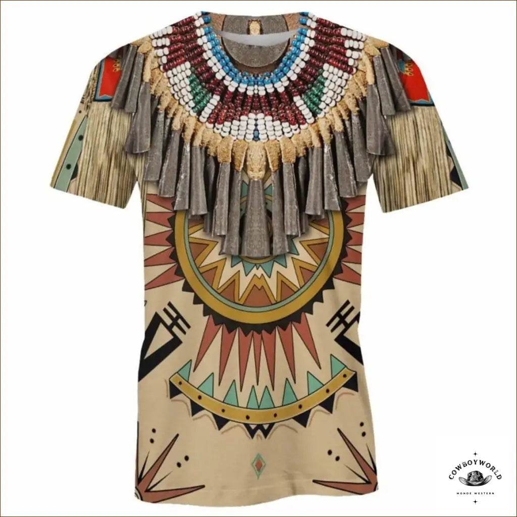 T-Shirt Amérindien - Cowboy World