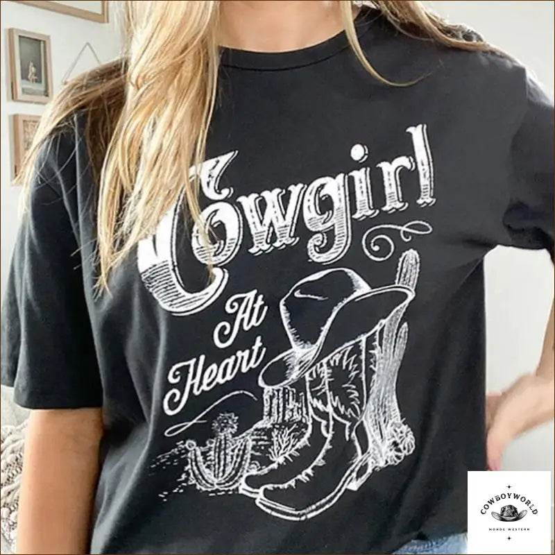 T-Shirt Country Line Dance - Cowboy World