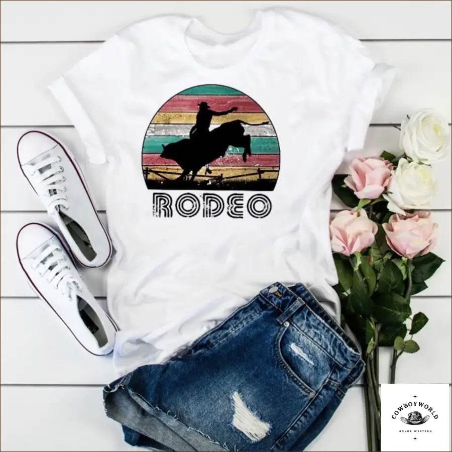 T-Shirt Cowboy Rodeo Las Vegas - Cowboy World